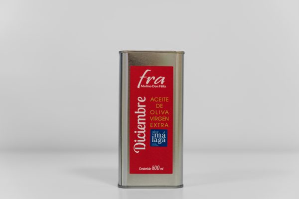 Virgen Extra (AOVE) Diciembre lata de 500 ml.